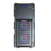 купить Корпус ПК без БП GameMax GM-ONE-RGB <ATX, 3x120RGB-перед, 3x5.25, 4x3.5, 1x2.5, 2xUSB3.0, Audio> в Алматы фото 2
