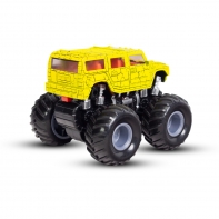 купить Инерционный внедорожник 12см, X Game kids, X7652, Серия OFF-ROAD, Открытая упаковка, Желтый кузов, Цветная русифицированная коробка в Алматы фото 2