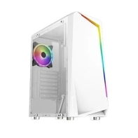 купить Корпус Wintek Crystal D533-W TG, ATX/Micro ATX, USB 1*3.0/2*2.0, HD Mic, 0,5mm, 1*12cm fixed RGB fan в Алматы фото 2