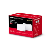 купить Домашняя Mesh Wi-Fi система GbE AX3000 Mercusys Halo H80X(2-pack) <Wi-Fi 6, бесшовный роуминг 802.11k/v/r, 2402Mbps 5Ghz + 574Mbps 2.4Ghz, 802.11ax/ac/n/a, 3 порта LAN/WAN GbE> в Алматы фото 3