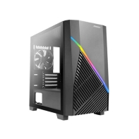 купить Компьютерный корпус Draco-10, Black, (w/o PSU), 1*120mm fan в Алматы фото 1