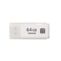 купить USB-ФЛЕШ-НАКОПИТЕЛЬ  64Gb TOSHIBA U301 USB 3.0 THN-U301W0640E4 WHITE  в Алматы фото 3