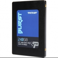 купить Накопитель SSD 2.5* SATA III Patriot 240GB BURST 555/500 PBU240GS25SSDR в Алматы фото 1