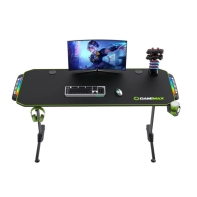 купить Стол для ПК игровой GameMax D140-Carbon RGB в Алматы фото 2