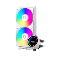 Купить Водяное охлаждение для CPU PCCooler DA240 ARGB WH TDP 270W LGA Intel/AMD White  Алматы