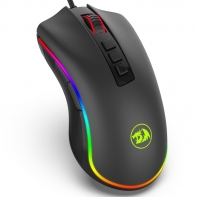 Купить Мышь проводная игровая оптическая Redragon Cobra (черный) USB, 9 кнопок, 100-10000 dpi Алматы