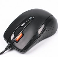 купить Мышь A4tech N-70FX BLACK Оптическая USB 1600 dpi в Алматы фото 1