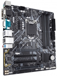 купить Материнская плата Gigabyte H310M D3H Intel H310 LGA1151 4xDDR4 4xSATA3 D-Sub DVI HDMI M.2  mATX в Алматы фото 2