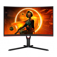 купить Монитор AOC C27G3U VA,27",1000R,16:9 FHD(1920x1080x165 Hz),250cd/m2,3000:1,80M:1,178/178,4ms,DP,2xHDMI,Black в Алматы фото 2
