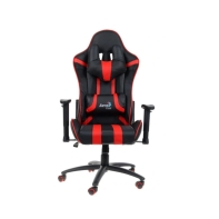 Купить Кресло геймерское Aerocool AC120 AIR-BR, регул. высоты, подлокотник, 150 кг, Black-Red в Алматы