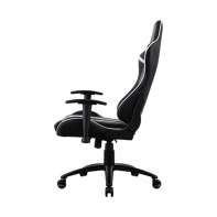 купить Игровое компьютерное кресло, Aerocool, AC120 AIR-BW, Искусственная кожа PU AIR, (Ш)53*(Г)57*(В)124 (132) см, Чёрно-Белый в Алматы фото 3