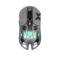 Купить Mouse GravaStar Mercury X Pro 8K, Wireless, BT/2.4GHz/cable, (PAW3950) 32000 dpi, 5 buttons,Silver Алматы