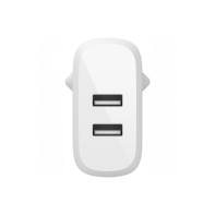 купить Сетевое ЗУ Belkin Home Charger 24W DUAL USB 2.4A, MicroUSB 1m, white в Алматы фото 2