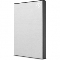 купить Внешний жесткий диск 1Tb Seagate Backup Plus Slim Portable STHN1000401 Silver metal design, USB 3.0 в Алматы фото 1