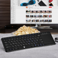 купить Клавиатура 2E Touch Keyboard KT100 WL BLACK в Алматы фото 4