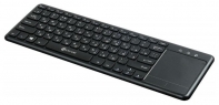 купить Клавиатура Oklick 830ST черный USB беспроводная slim Multimedia Touch в Алматы фото 2
