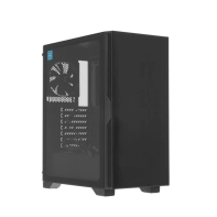 Купить Корпус Thermaltake Versa T25 TG, Midi Tower, ATX, Black, 2x3.5*/2x2.5*, 3xUSB CA-1R5-00M1WN-00 в Алматы
