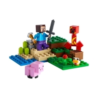купить Конструктор LEGO Minecraft Засада Крипера в Алматы фото 2