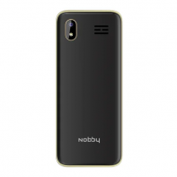 купить Мобильный телефон Nobby 321 черно-золотой в Алматы фото 2