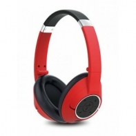 купить Бeспроводное наушники Genius HS-930BT,Ruby Red.Lightweight BT 4.0 Mic.Line in Aux. Lithium battary, 31710196102 в Алматы фото 1