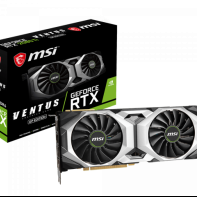 купить Видеокарта MSI GeForce RTX2080Ti, 11GB GDDR6 352-bit 1xHDMI 3xDP RTX 2080 Ti VENTUS GP в Алматы фото 1
