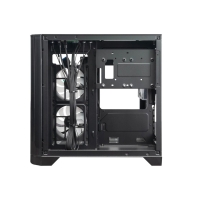 купить Корпус 1Stplayer UVIEW UV5, Mini Tower, m-ATX, m-ITX, Black, 1x3.5*/2x2.5*, 2xUSB3.0 в Алматы фото 2
