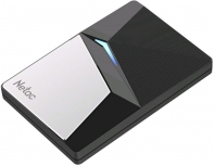 купить Жесткий диск SSD внешний 480GB Netac Z7S/480GB черный-серый в Алматы фото 2
