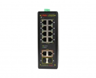 купить Коммутатор PoE индустриальный управляемый 8-портовый ONV IPS31108PFM в Алматы фото 2