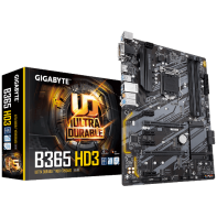 купить Материнская плата GIGABYTE B365 HD3 LGA1151 B365  2xPCI-E Dsub+DVI+HDMI GbLAN SATA ATX 2DDR4 в Алматы фото 1