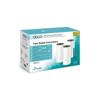 купить Домашняя Mesh Wi-Fi система AC1200 Tp-Link Deco E4 (3 устройства) <Бесшовный роуминг, 867Mbps 5Ghz + 300Mbps 2.4Ghz, 802.11ac/a/b/g/n, 2 порта LAN/WAN 10/100M> в Алматы фото 3