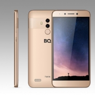 купить Смартфон BQ-5517L Twin Pro Золотой /  в Алматы фото 1