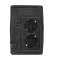 купить ИБП Hikvision DS-UPS600, AVR (145-290V), 600VA/360W, 12V/7Ah*1, Schuko*2, LED в Алматы фото 2