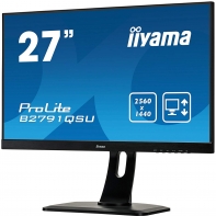 купить Монитор LCD 27** [16:9] 2560х1440(WQHD) TN, nonGLARE, 350cd/m2, H170&deg;/V160&deg;, 1000:1, 80M:1, 16.7M, 1ms, DVI, HDMI, DP, USB-Hub, Height adj, Pivot, Tilt, Swivel, Speakers, 3Y, Black в Алматы фото 1