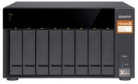 купить Сетевой RAID-накопитель, Qnap TS-832X-8G  8 отсеков HDD 3,5*, 2 порта 10 GbE SFP+. ARM Cortex-A57 Annapurna Labs AL-324 1,7 ГГц, 8 ГБ. в Алматы фото 1