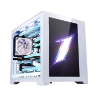 купить Компьютерный корпус 1STPLAYER STEAMPUNK SP7 EMOTION VIEW SP7-EV-WH White в Алматы