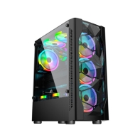 купить Компьютерный корпус 1STPLAYER D4-BK-4A2 Black в Алматы