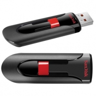 купить Флешка SanDisk Cruzer Glide USB 2.0 SDCZ60-128G-B35 128 Гб black-red в Алматы фото 1