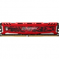 купить Оперативная память 16GB DDR4 3200 MT/s Crucial Ballistix Sport LT Red PC4-25600 UDIMM 16-18-18 Unbuffered NON-ECC 1.35V BLS16G4D32AESE в Алматы фото 1