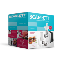 купить Мясорубка Scarlett SC-MG45M22 бело-чёрный в Алматы фото 4