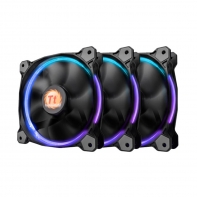 купить Кулер для компьютерного корпуса Thermaltake Riing 12 LED RGB 256 Colors (3-Fan Pack) в Алматы фото 1