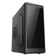 Купить Корпус NOMAD Swan V2, mITX, mATX, ATX, USB3.0x2, 3,5"x2 2,5"x3,  Черный, БП 400W Алматы