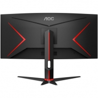 купить Монитор Игровой 34* AOC CU34G2/BK/01 VA 3440x1440@100Hz 300cd/m2 Curved 3000:1 1мс 2xHDMI DP Black в Алматы фото 2