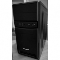 купить Корпус MiniTower CROWN CMC-455 black mATX (CM-PS450W office) в Алматы фото 1