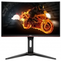 купить Монитор AOC C27G1 Curved VA,27*,16:9 FHD (1920x1080 при 144 Hz),250cd/m2,3000:1,50M:1,178/178,1ms,VGA,2HDMI,DP,Black-Red в Алматы фото 1