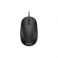 купить Мышь проводная PHILIPS SPK7207B/00 1200 dpi USB2.0, 3 кнопки, Кабель 1.5м, Цвет Черный в Алматы фото 1