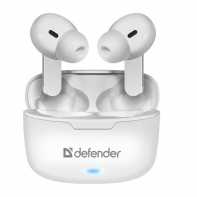 купить Беспроводная гарнитура Defender Twins 903 белый,TWS, Bluetooth, НОВИНКА! в Алматы фото 3