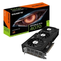 купить Видеокарта 12Gb PCI-E GDDR6 GIGABYTE GV-N4070WF3-12GD 1хHDMI+3xDP GeForce RTX4070 в Алматы фото 1