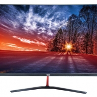 купить Монитор 32* QmaxVision 32C700H Curved, Black, 1920x1080 IPS, 5ms, 16:9, 300 cd/m2, 178&deg;/178&deg;, 1000:1 (12M:1), D-Sub, HDMI, б/п внешний в Алматы фото 1