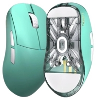 купить LAMZU Atlantis Mini Pro, Polar white, Nordic 52840 MCU, build-in 1K dongle inside package, 4K compatible (4K dongleneed to purchase separately) в Алматы фото 2