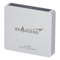 Купить Картридер Exascend EXCRCFA1, CFexpress Type A, 10Gbps, USB Type-C/Type-A (USB3.2) Алматы